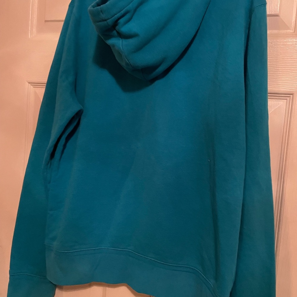 Aeropostale Teal Hoodie Armpit to armpit 21” - Picture 3 of 5